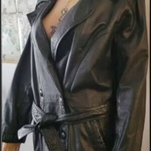 Wilson Black Leather Women's Jacket